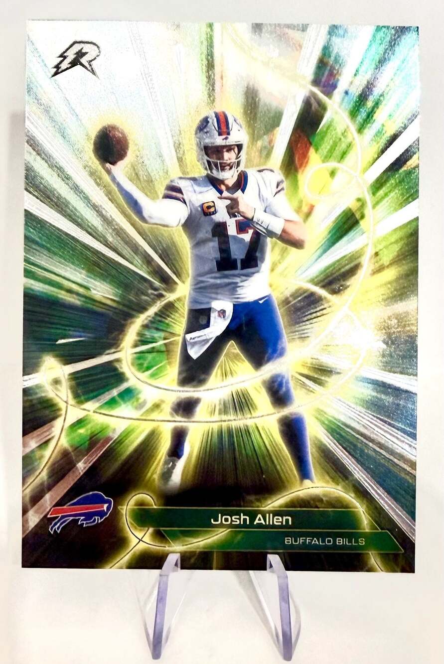 2025 Topps Resurgence Conductors Josh Allen #C-1 Buffalo Bills Football Card